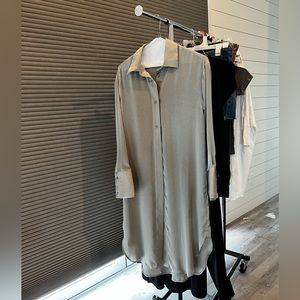 Never Worn shirt dress H&M